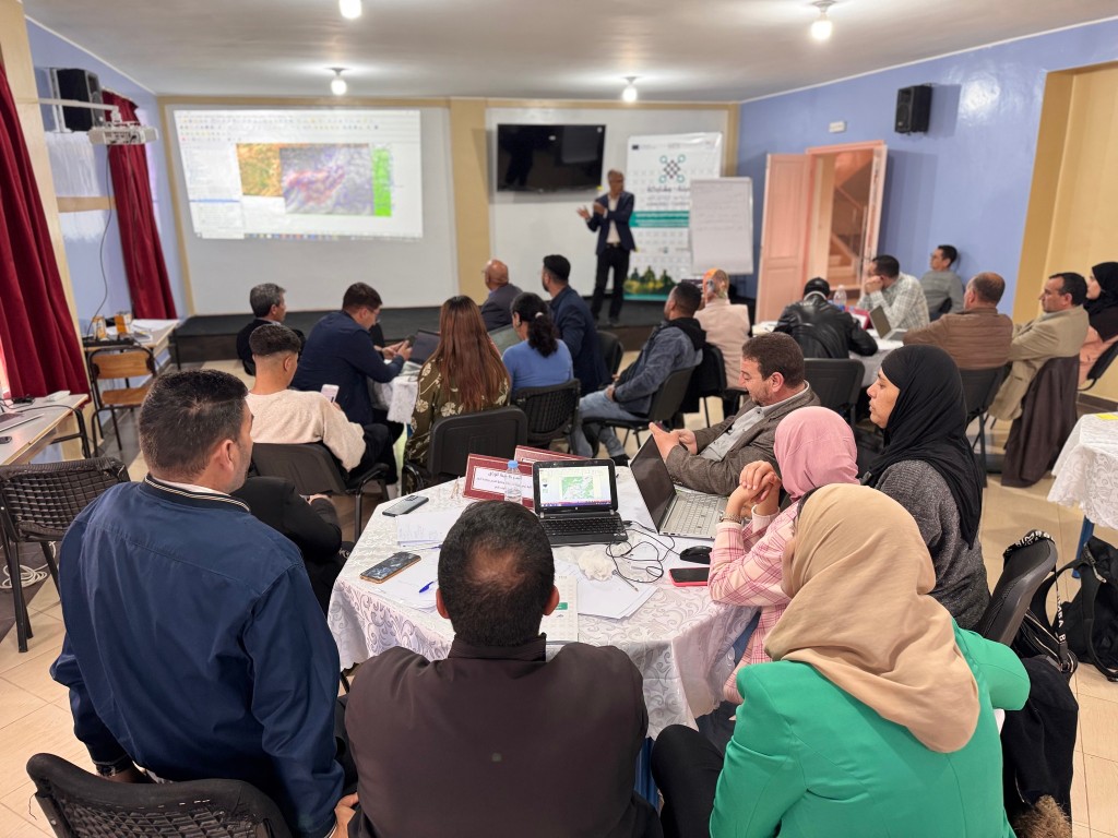 GIS tool presentation — climate risk and vulnerability maps