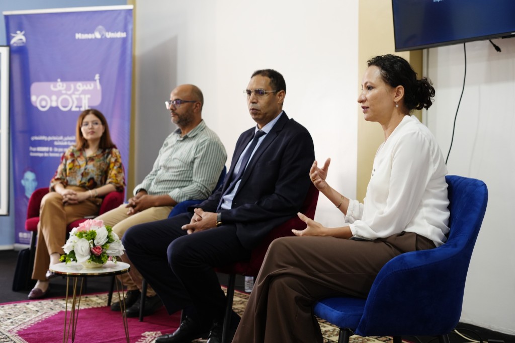 Discussion session on the assurif project — Manos Unidas and Association Al Intilaka