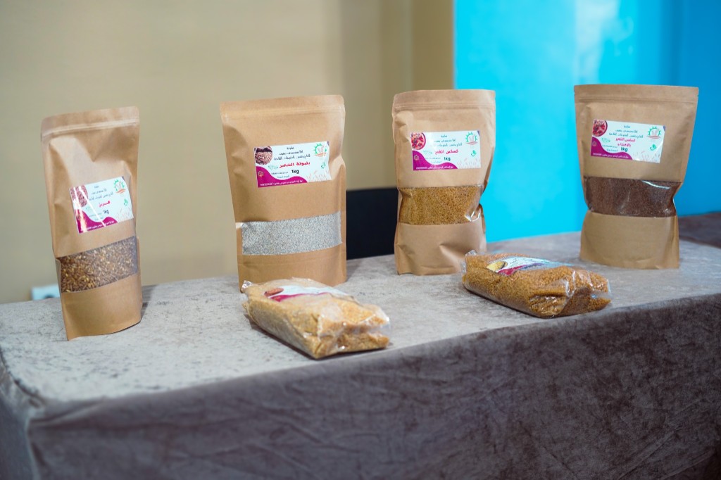 Cooperative products — wheat couscous, barley grits, herb mix