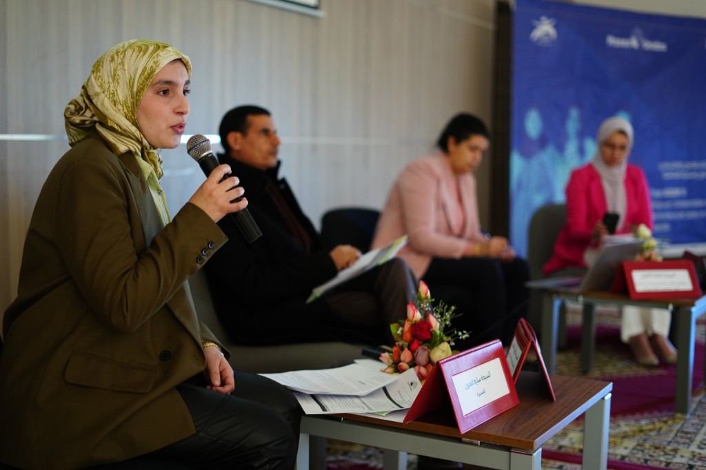 Speaker at the meeting