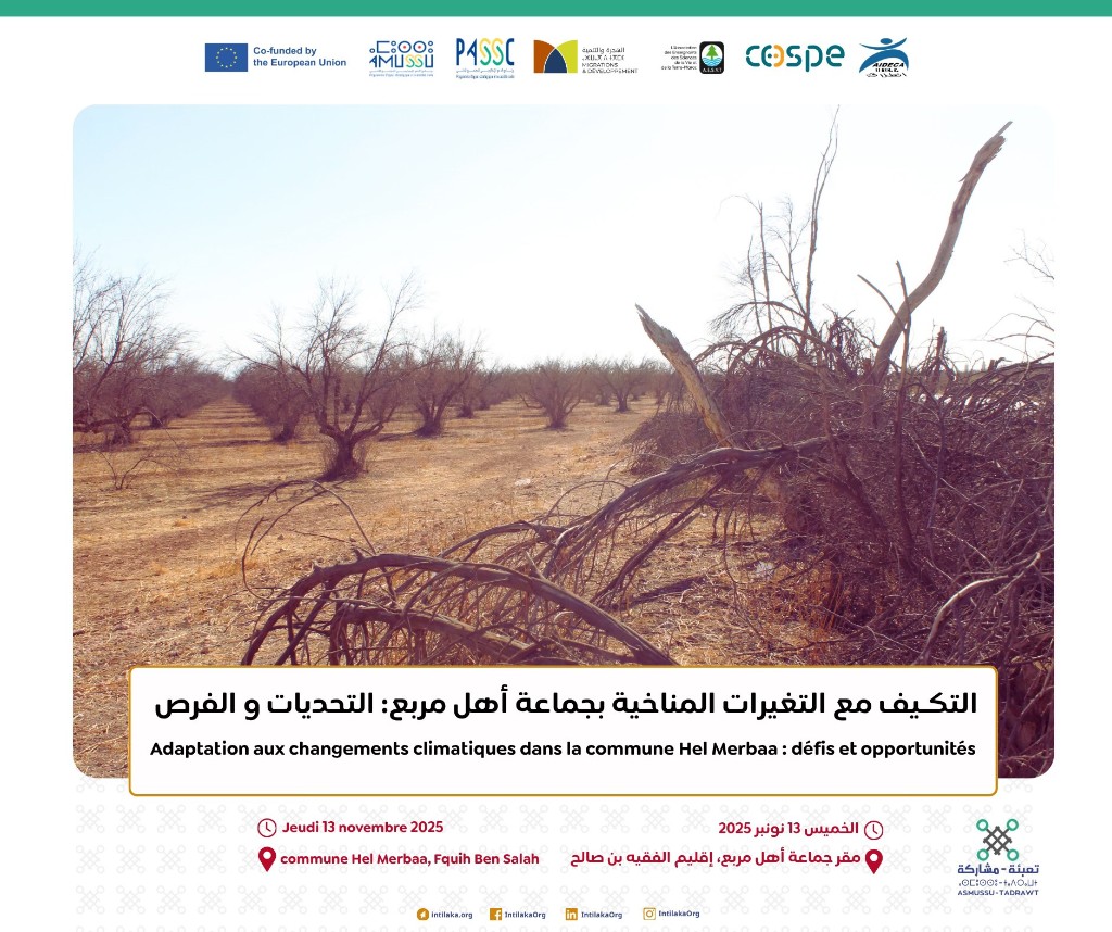 Ahl Merbaa Commune, Fquih Ben Salah Province, Presents Results of Participatory Climate Change Adaptation Process
